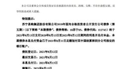 苏宁易购：“18苏宁05”本息兑付并摘牌