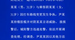 因打车路线变更起争执 嘀嗒司机棍打女乘客被行拘
