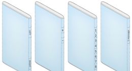 华为大曲率弧面屏专利图曝光 外形极具未来感