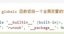云计算开发：Python内置函数-globals()函数详解