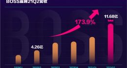 BOSS直聘发布第二季度财报：营收11.68亿元 研发费用增至2.50亿元