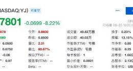 云集第二季度营收同比下滑61.6% 股价大跌超8%