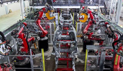 得克萨斯州超级工厂生产线_500