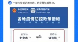 国务院上新出行政策查询服务 一键查跨城流动政策