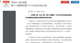 格力电器：竞得银隆新能源30.47%股权 将成其控股股东