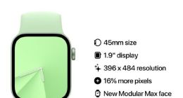 Apple Watch S7渲染图/参数曝光：与iPhone 13同时发布