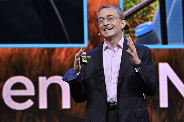 英特尔CEO帕特·基辛格在2021年德国国际汽车及智慧出行博览会上发表主题演讲