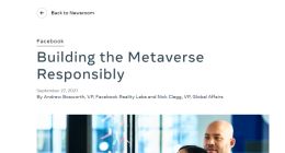 加大押注！Facebook斥资5000万美元打造“元宇宙”