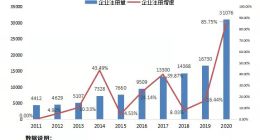 近十年我国发电机企业数量巨增 2020年发电机企业注册量激增86%