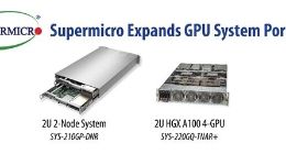 Supermicro推出全新服务器为AI、HPC和云工作负载加速