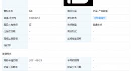 阿里巴巴申请NB商标
