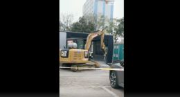 震惊！河南开封一蔚来换电站遭城管强拆，网友讨论激烈