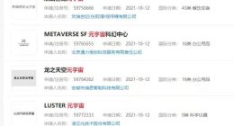 元宇宙商标累计被注册超3000次