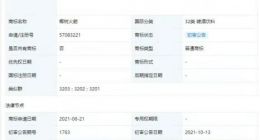 椰树集团申请火箭瓶商标