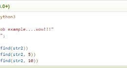 云计算开发：Python3-find()方法详解