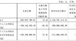 优刻得：前三季度优刻得营业收入23.43亿元 归母净利润净亏损5亿元