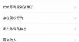 微信新增账号投诉原因“粉丝无底线追星行为”