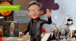 英伟达推出虚拟人 黄仁勋虚拟形象亮相