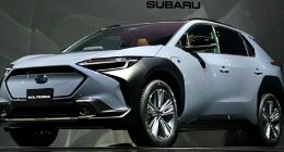 斯巴鲁推出与丰田合作开发的首款全电动SUV