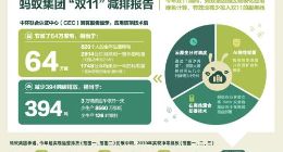 蚂蚁集团双11“绿色计算”减排报告：省电64万度 减碳 394吨