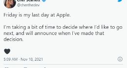 #AppleToo组织者放弃对苹果的投诉并离职