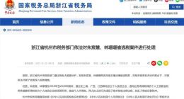 网络主播雪梨和林珊珊偷逃税被处罚