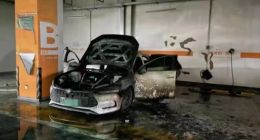 一台比亚迪秦EV充电时自燃 相关人员：无人员伤亡、起火未爆炸