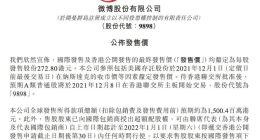 微博预期12月8日登陆港交所 最终发售价定为272.8港元
