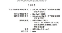 顺丰同城：香港IPO发行价定为16.42港元