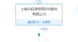 米哈游于上海成立新公司 经营范围含动漫游戏开发等