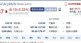 Rivian公布首份财报 盘后股价跌超11%