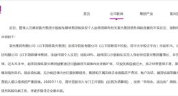 紫光集团称坚决反对赵伟国个人言行：企图干扰并影响公司重整工作进程 将追责