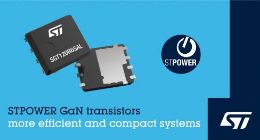 意法半导体（ST）发布氮化镓功率半导体PowerGaN系列