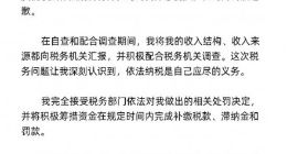 薇娅回应偷逃税处罚：完全接受 积极筹措资金在规定时间内完成补缴