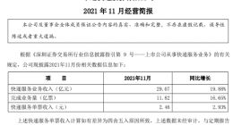 申通回应站点建议发顺丰 前三季度净利同比下滑4671.2%