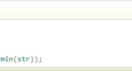 云计算开发：Python3-min()方法详解