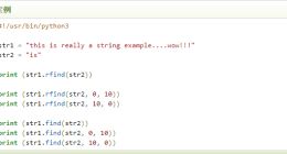 云计算开发：Python3-rfind()方法详解