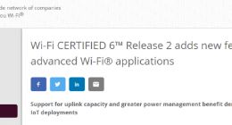 Wi-Fi 6第2版标准正式发布 改进电源管理与上行链路