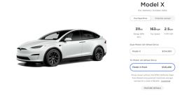 特斯拉：美国Model X Plaid起价从119990美元升至126490美元