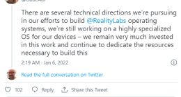 Meta高管回应“停止开发VR/AR”传闻：没有停止 还将扩大