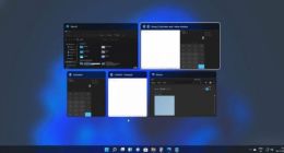 微软Win11更新Alt+Tab UI：毛玻璃横向排列　类似苹果macOS风格