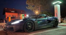 Rimac Nevera纯电超跑测试Ionity超快充电桩：最高功率达 333 千瓦