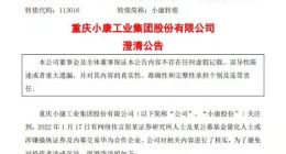 小康股份澄清：未参与某券商分析师炒作事件