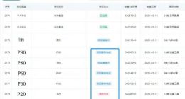 华为p系列商标申请被驳回