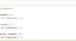 云计算开发：Python3-swapcase()方法详解