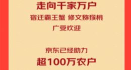 春晚开场以来 京东已售近千万件优质农产品