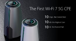 中兴通讯推出全球首款Wi-Fi 7标准5G CPE