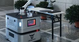 搭载“银牛3D视觉模组”的深紫外线消杀机器人 为北京冬奥保驾护航