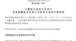 腾讯控股：完成向合资格股东分派京东集团A类普通股