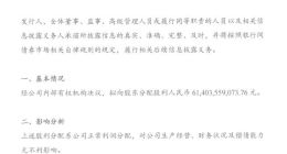 华为：拟向股东分配股利614亿元
